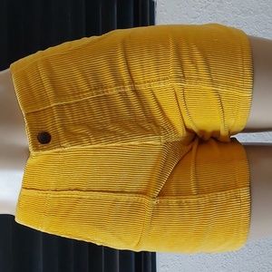 VINTAGE OP YELLOW DOGTOWN CORDUROY SHORTS